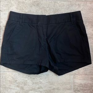 Jcrew black chino shorts
